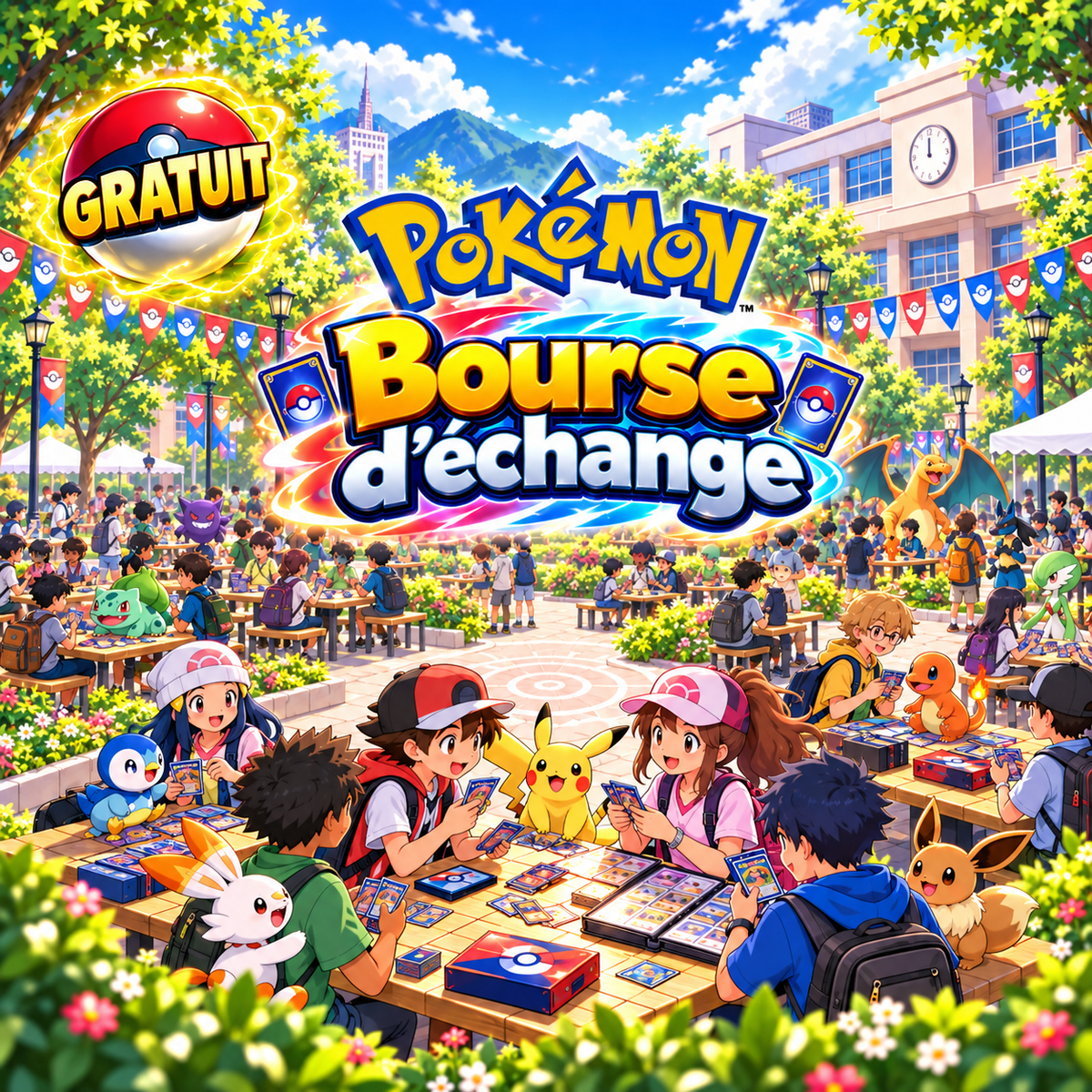 Pokémon : bourse d'échange