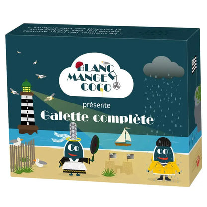 Blanc Manger coco: Galette complète