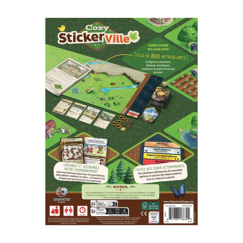 Cozy Sticker Ville