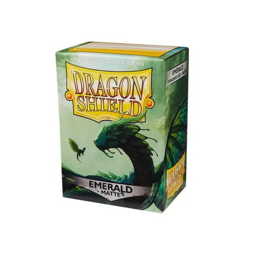 Dragon Shield - Matte Emerald format standard