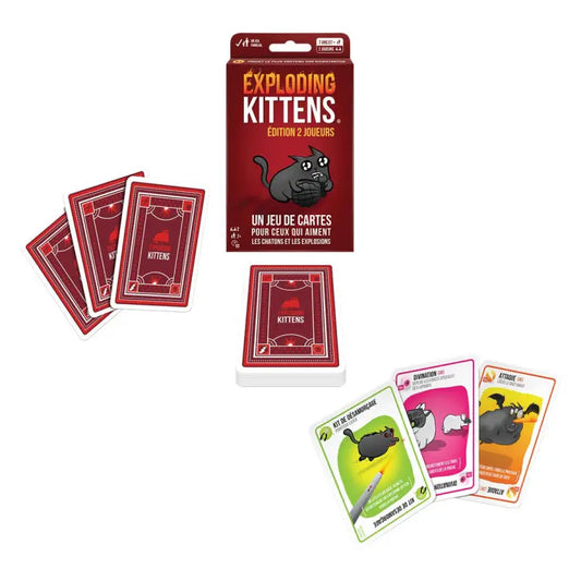 Exploding Kittens: 2 joueurs