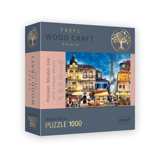 Puzzle 1000 pièces en bois: French Alley