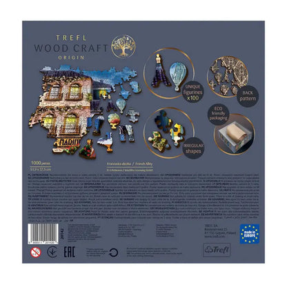 Puzzle 1000 pièces en bois: French Alley