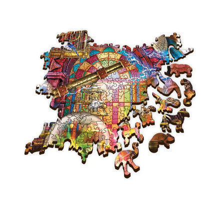 Puzzle 1000 pièces en bois: Magical Chamber