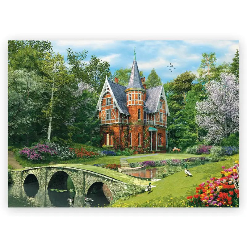 Puzzle 1000 pièces en bois: Victorian House