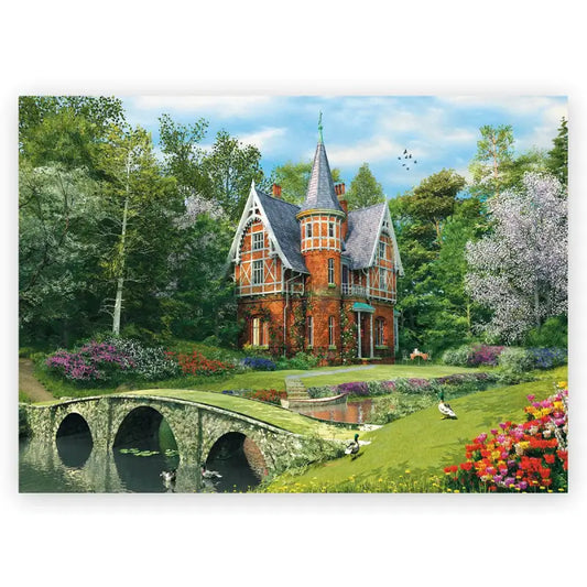 Puzzle 1000 pièces en bois: Victorian House