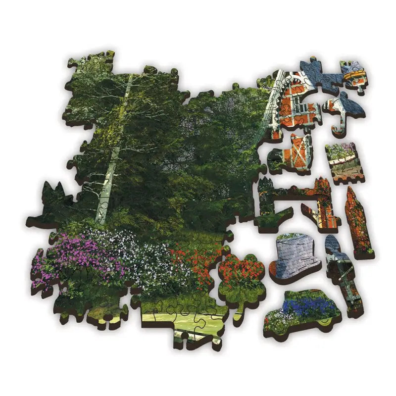 Puzzle 1000 pièces en bois: Victorian House