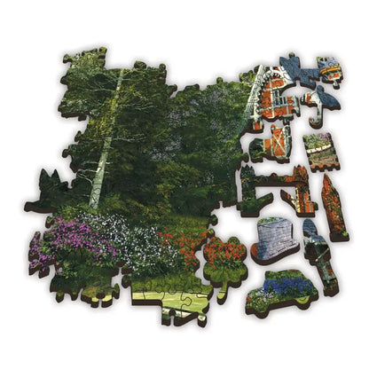 Puzzle 1000 pièces en bois: Victorian House
