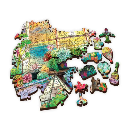 Puzzle 500 pièces en bois: Beach House