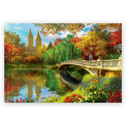 Puzzle 500 pièces en bois: Central Park