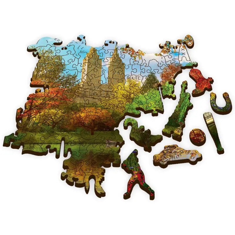 Puzzle 500 pièces en bois: Central Park