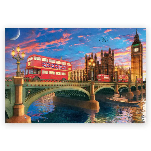 Puzzle 500 pièces en bois: London