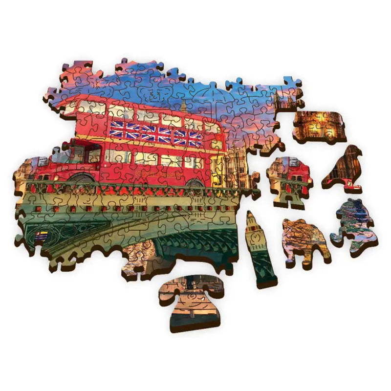 Puzzle 500 pièces en bois: London