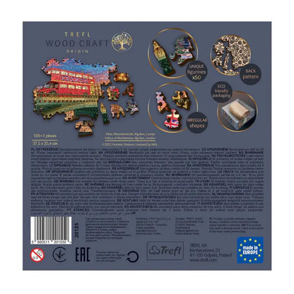 Puzzle 500 pièces en bois: London