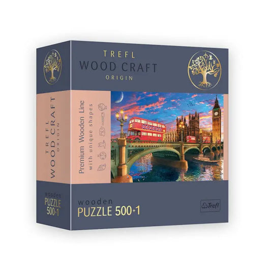 Puzzle 500 pièces en bois: London