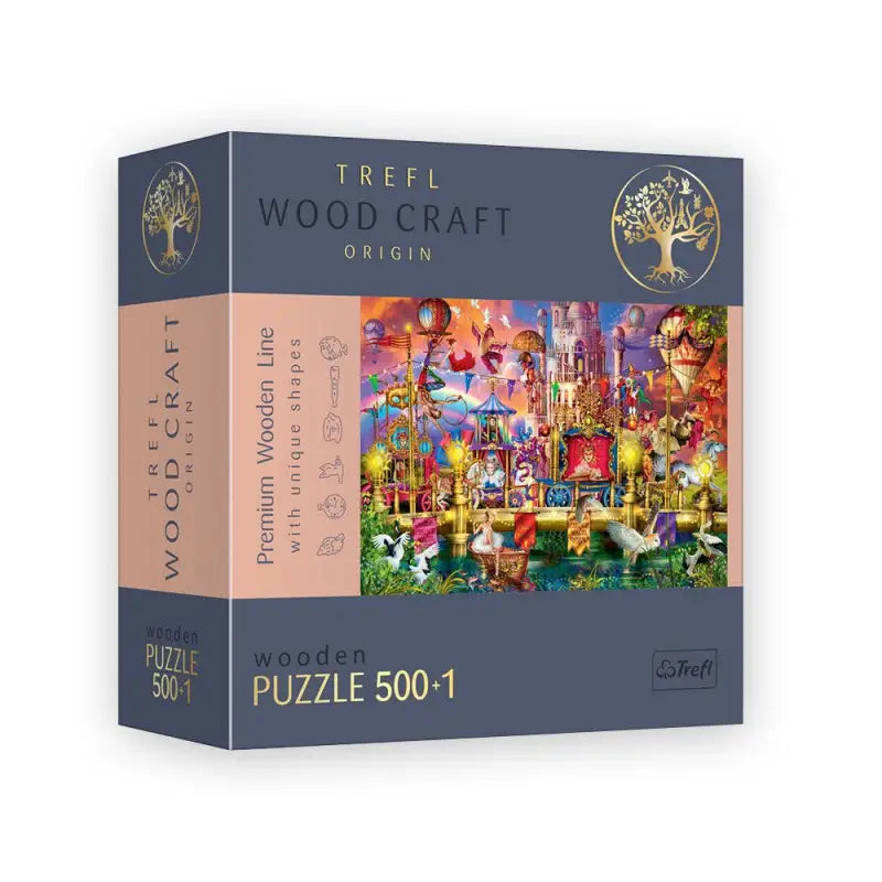 Puzzle 500 pièces en bois: Magic World
