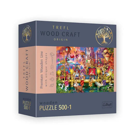 Puzzle 500 pièces en bois: Magic World