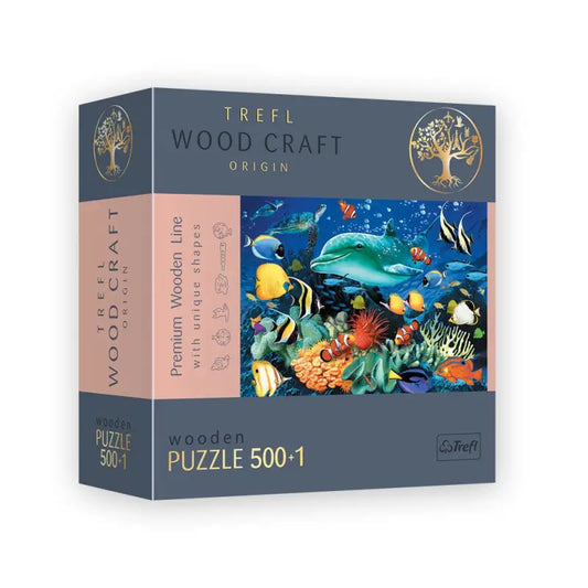 Puzzle 500 pièces en bois: Sea Life