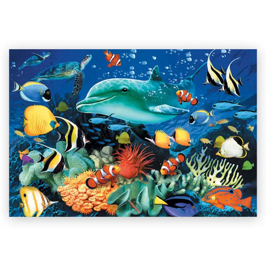 Puzzle 500 pièces en bois: Sea Life