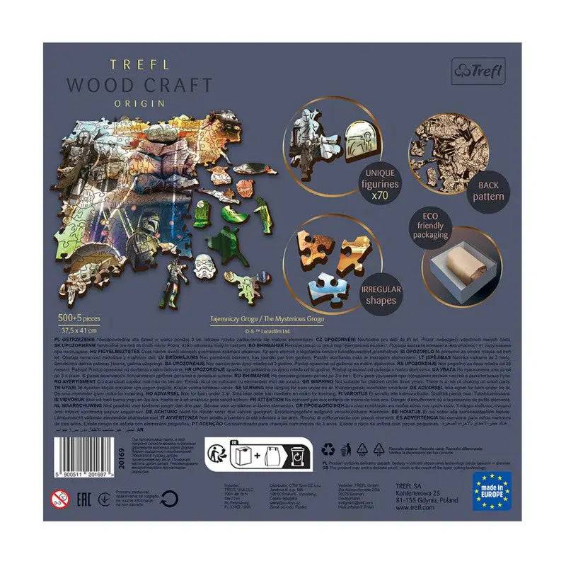 Puzzle 500 pièces en bois: Star Wars Child