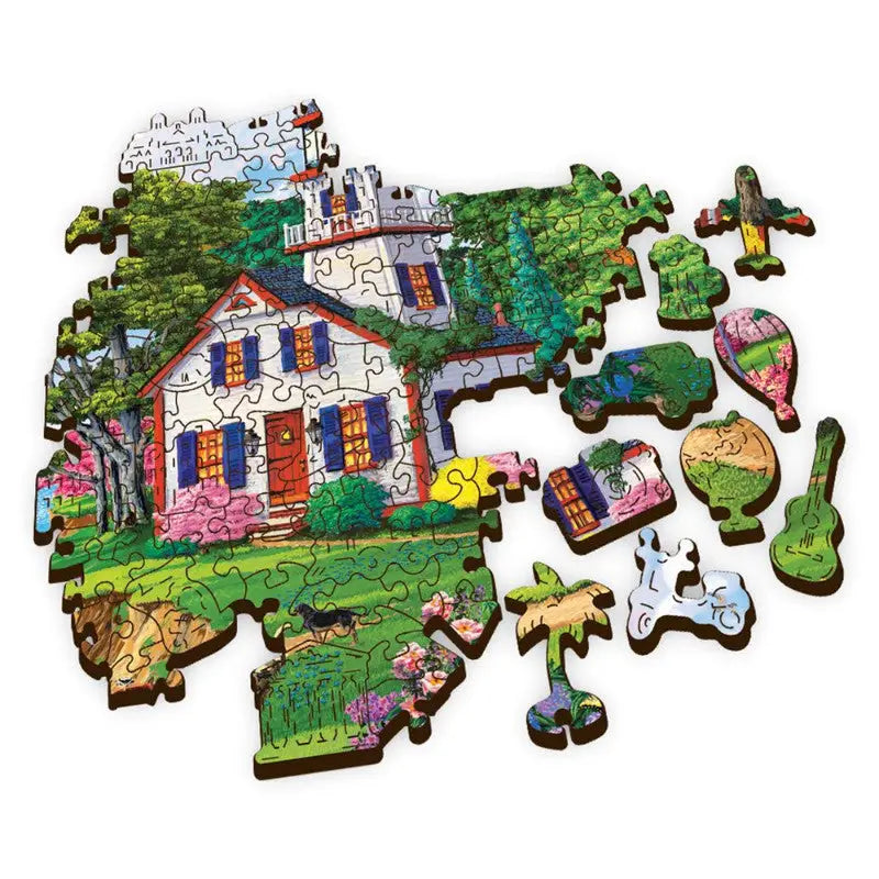 Puzzle 500 pièces en bois: Summer heaven