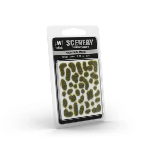 SC402 – Mousse Foncé Sauvage 2mm - Végétations