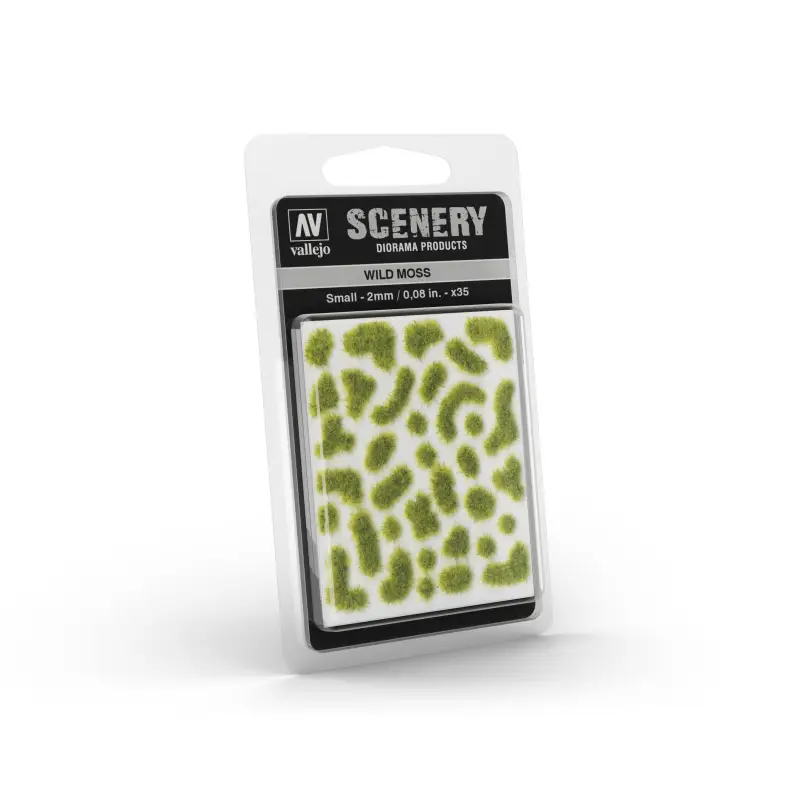 SC404 – Mousse sauvage 2mm - Végétations