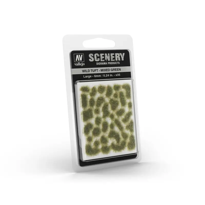 SC416 – Assortiment vert 6mm - Végétations