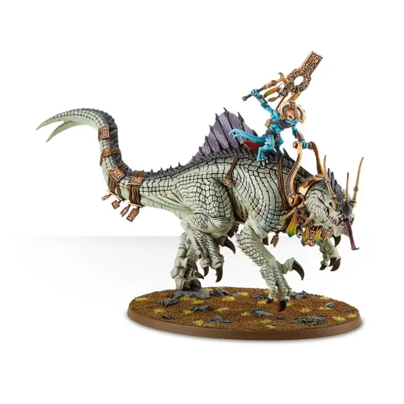 Skink Oracle sur Troglodon / Saurus Oldblood sur Carnosaur /