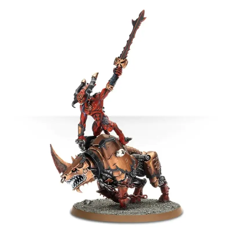 Skullmaster Herald of Khorne on Juggernaut