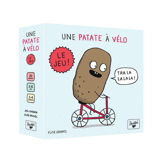 Une patate à vélo